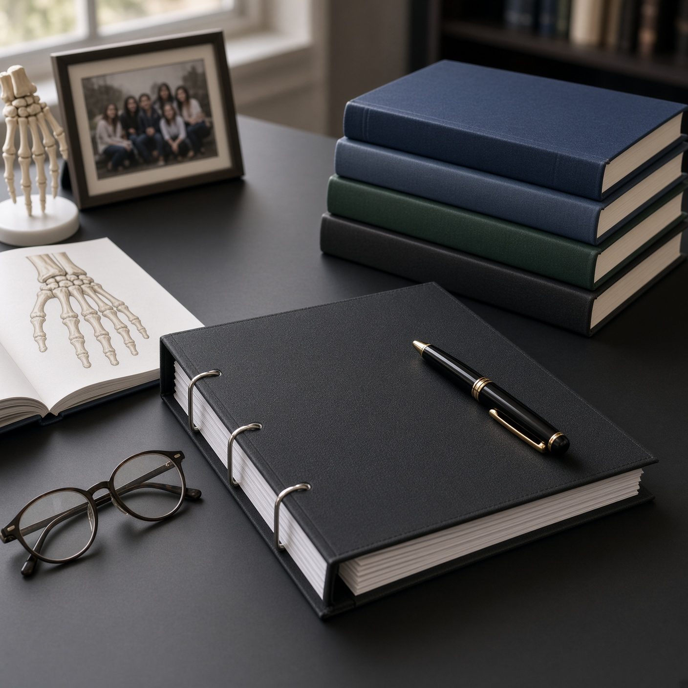 Manuscrito acadêmico em edição de estilo